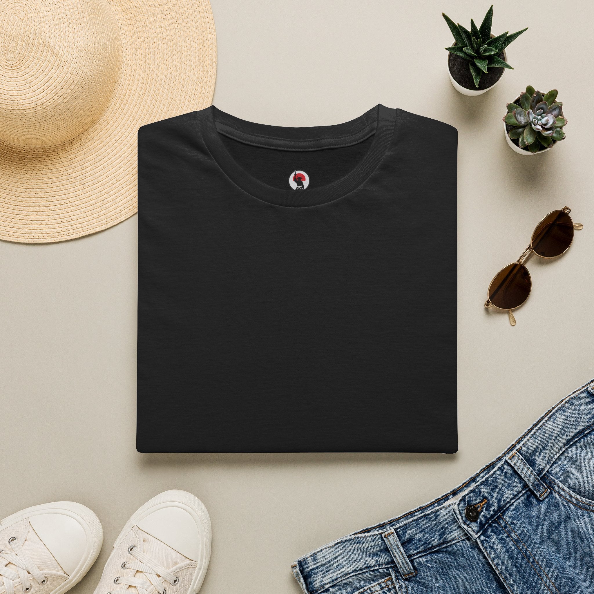 Sakura Kunoichi Tee — Anime Ninja Girl Graphic T-Shirt | Back Print