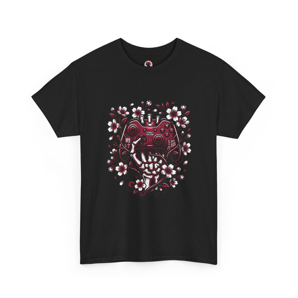 Street Arcade Graphic Tee — Sakura Gaming Controller Japanese Anime T-Shirt