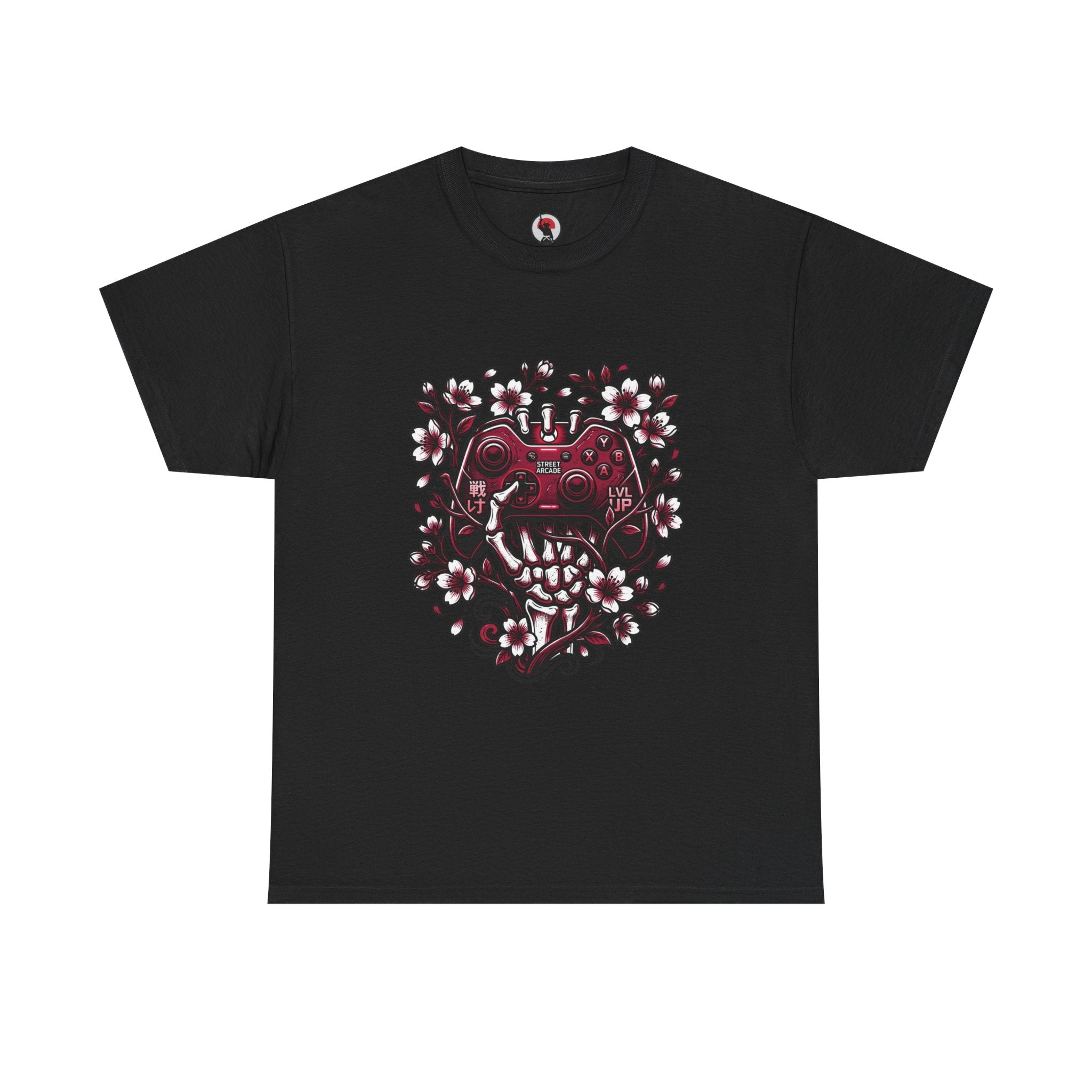 Street Arcade Graphic Tee — Sakura Gaming Controller Japanese Anime T-Shirt
