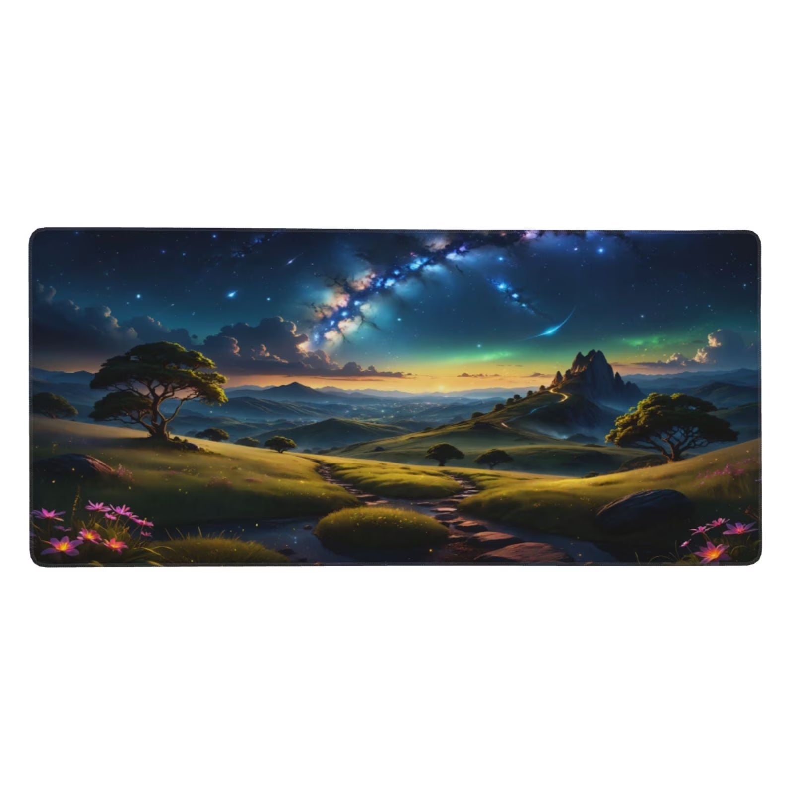 XXL Large Gaming Mouse Pad 35.4X15.7 Inch,Ergonomic Landscape Desk Mat