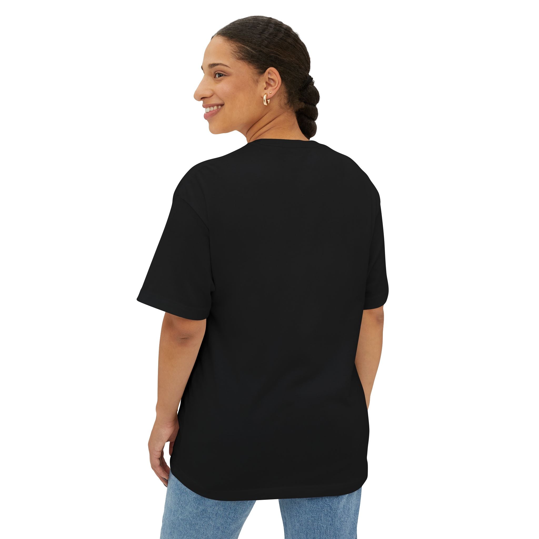 Dragon Shrine Oversized Tee — Japanese Ukiyo-e Dragon Torii Graphic Boxy T-Shirt