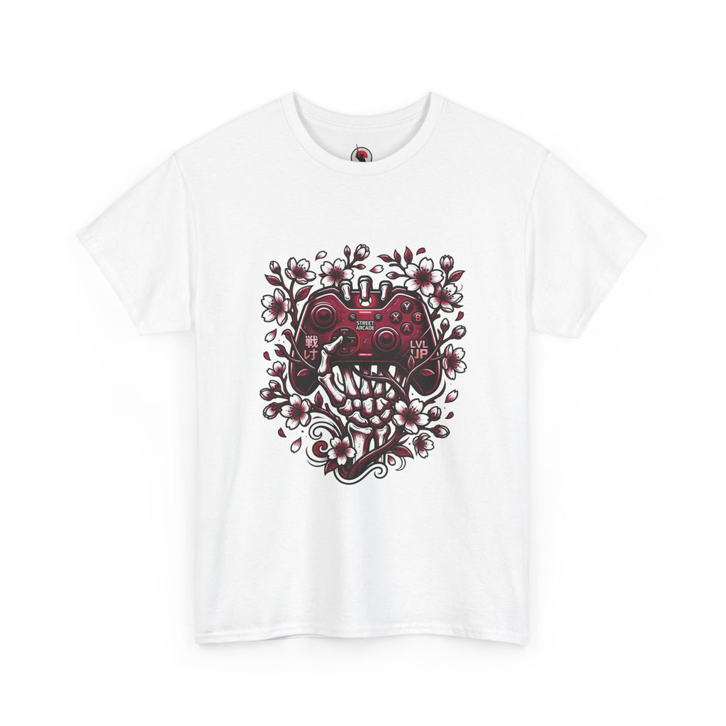 Street Arcade Graphic Tee — Sakura Gaming Controller Japanese Anime T-Shirt
