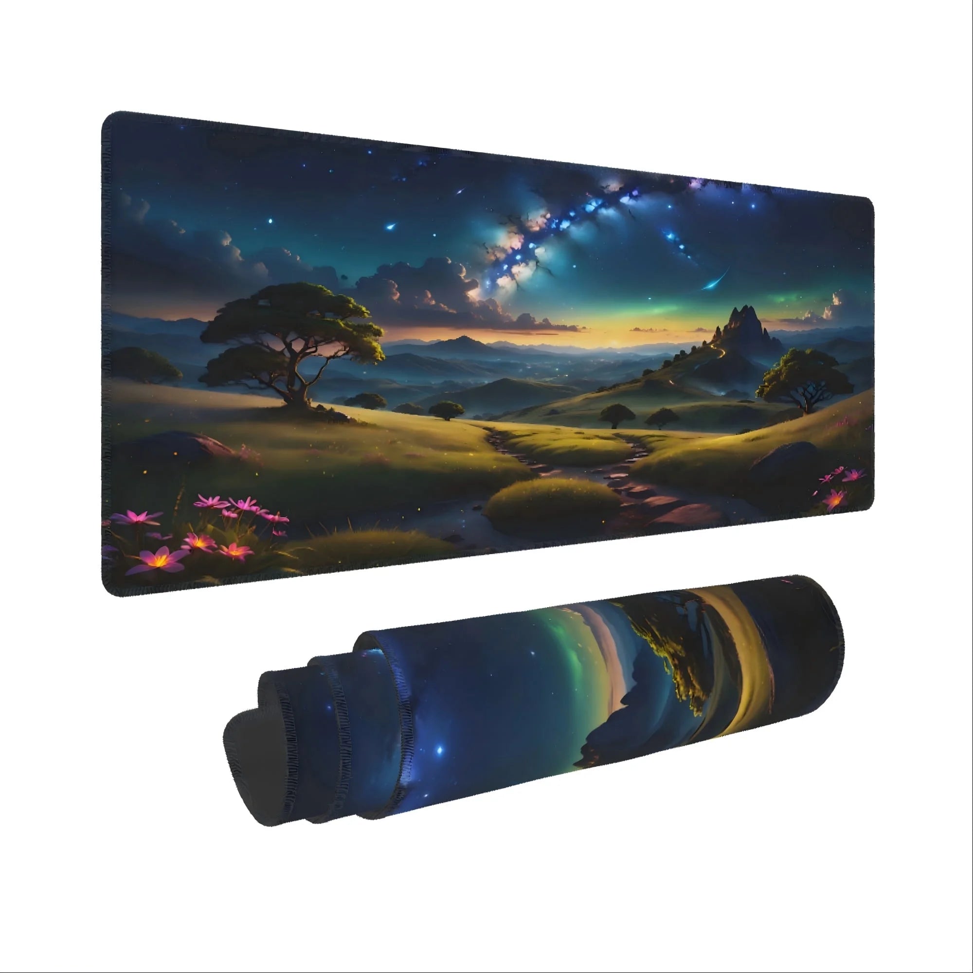 XXL Large Gaming Mouse Pad 35.4X15.7 Inch,Ergonomic Landscape Desk Mat